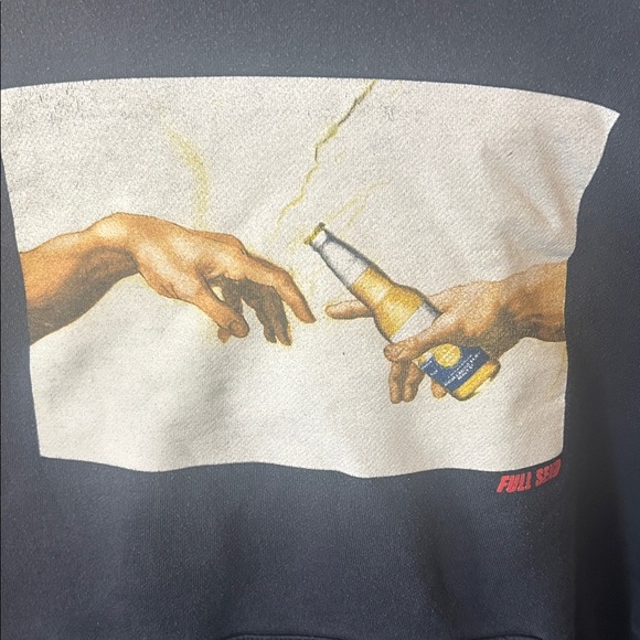 Full Send Black Graphic Hoodie - Picture 2 of 4